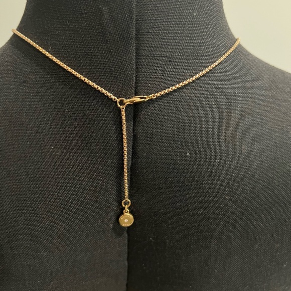 Michael Kors Rose Gold Y Necklace - Picture 2 of 6